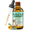 Flea and Tick Drops Supplement with Multivitamins & Omega-3 60ml W971743