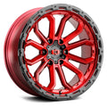 20x9 6x5.5" +12mm Red Wheel Rim T302820