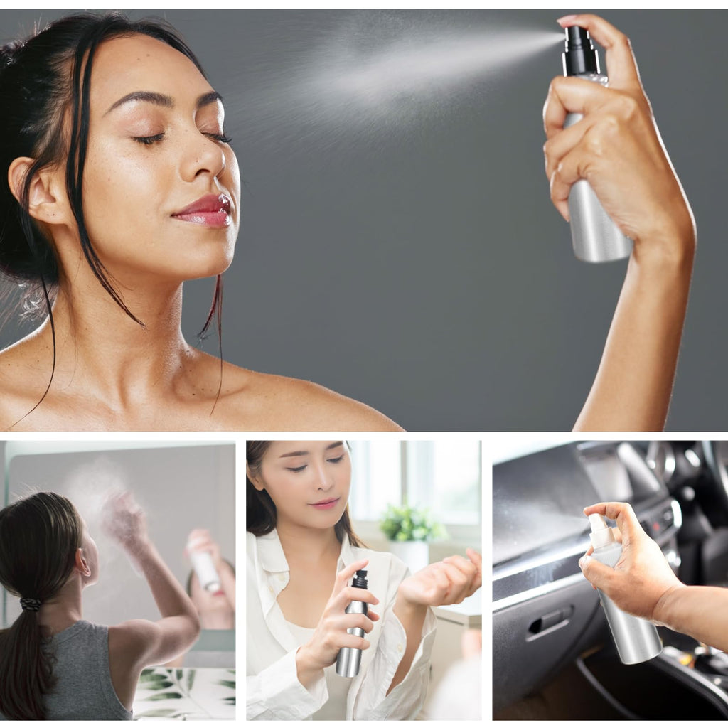 80ml Aluminum Fine Mist Spray Bottles X118
