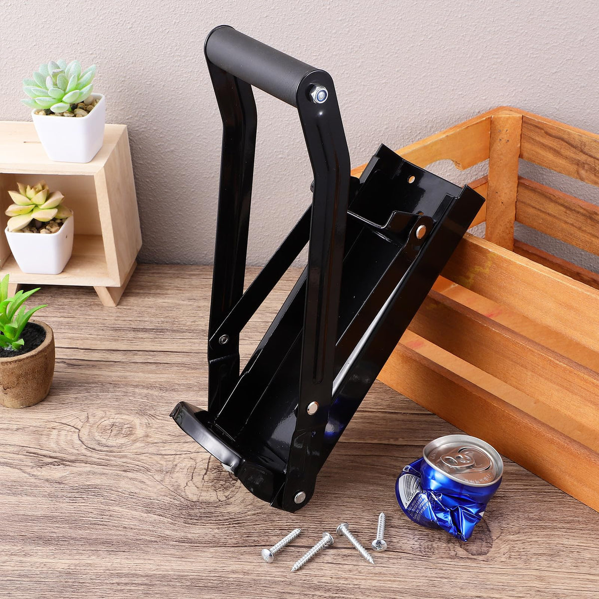 Wall Mounted Stainless Steel Can Crusher R5058
