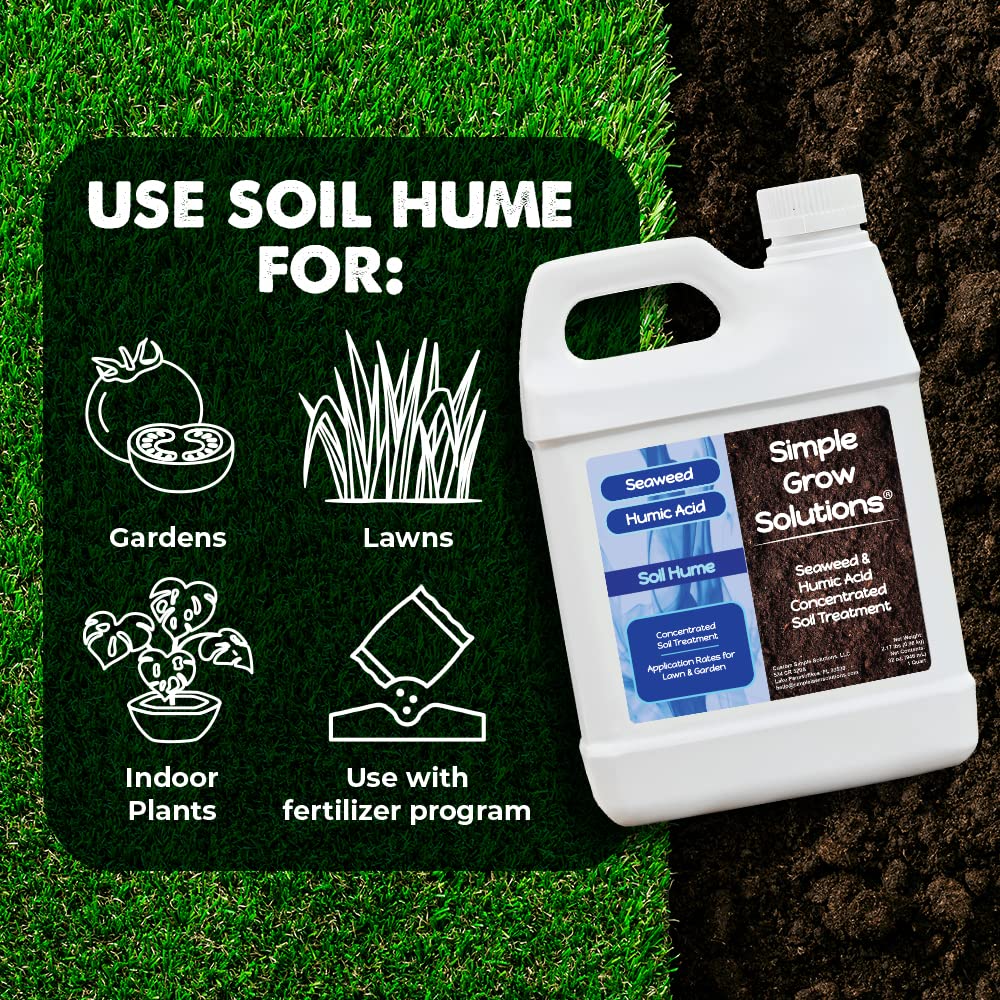 Organic Liquid Sea Kelp and Humic Acid Soil Concentrate 32 Ounce F812
