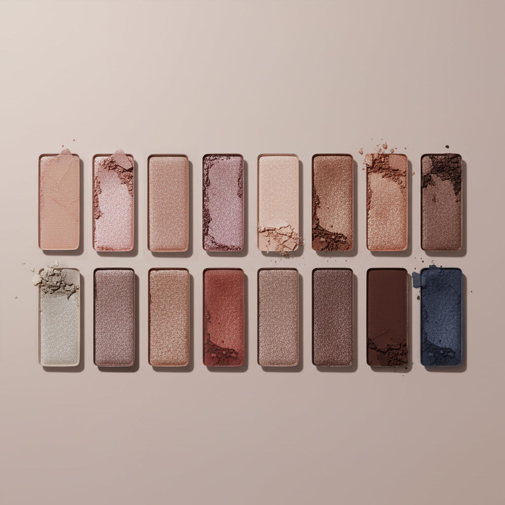 16 Soft Nude Shimmer & Matte Eyeshadow Palette M7779