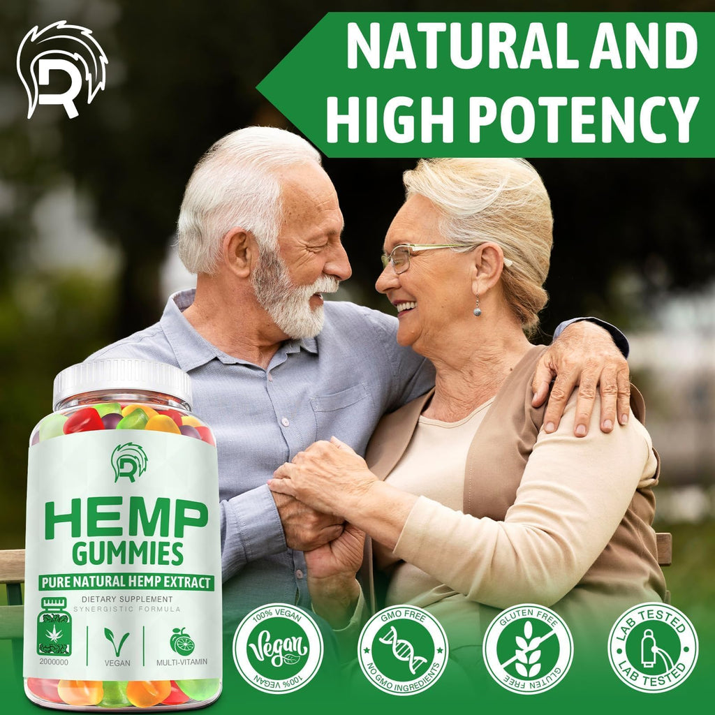 High Potency Hemp Gummies 2 Pack J266