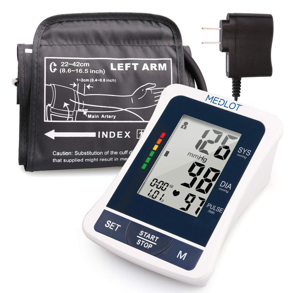 Automatic Upper Arm Blood Pressure Monitor with Large Cuff J838