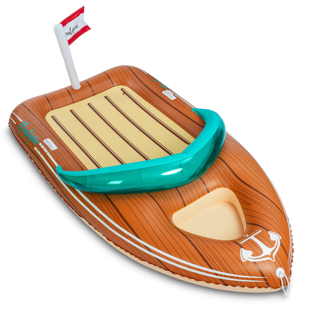 Inflatable Boat Float with Cooler O971