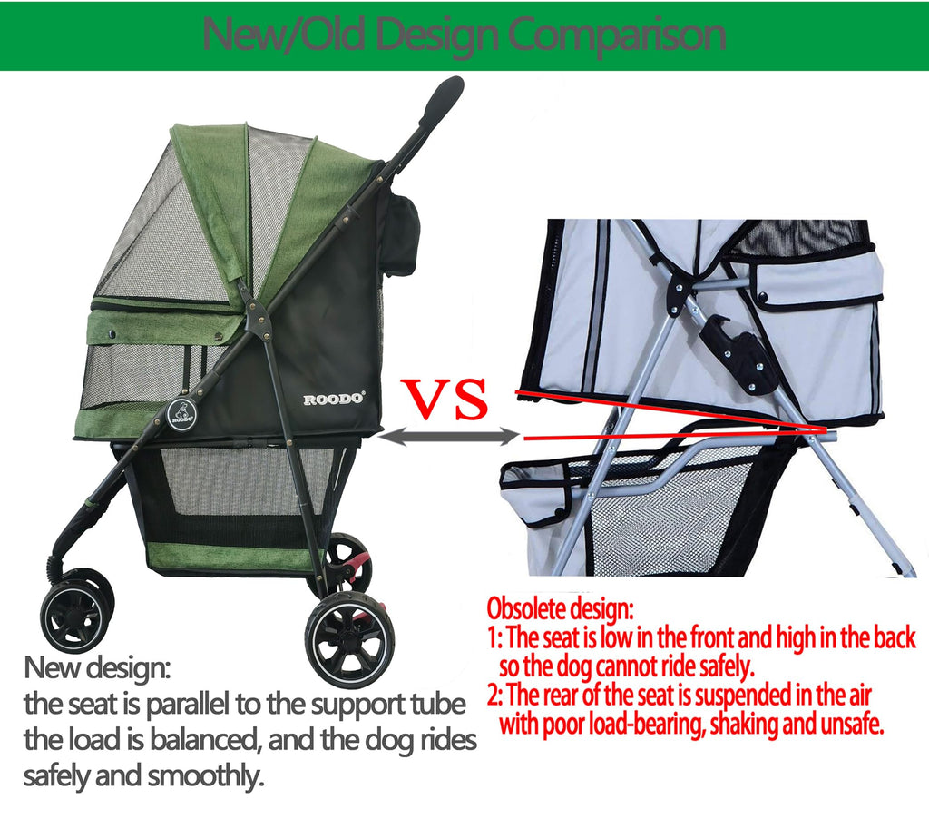 3 Wheel Foldable Pet Stroller P96785