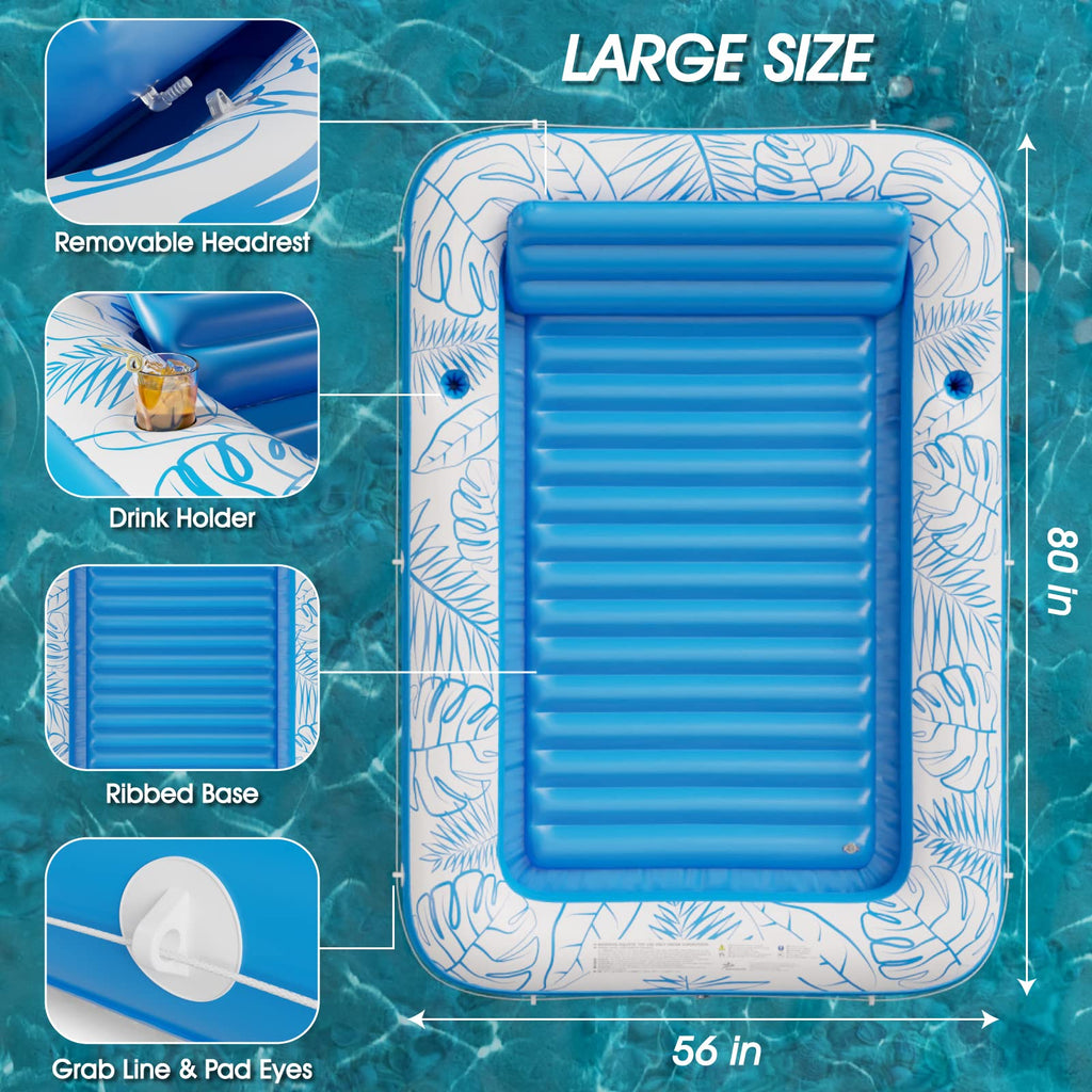 Inflatable Tanning Pool Lounger Float S575