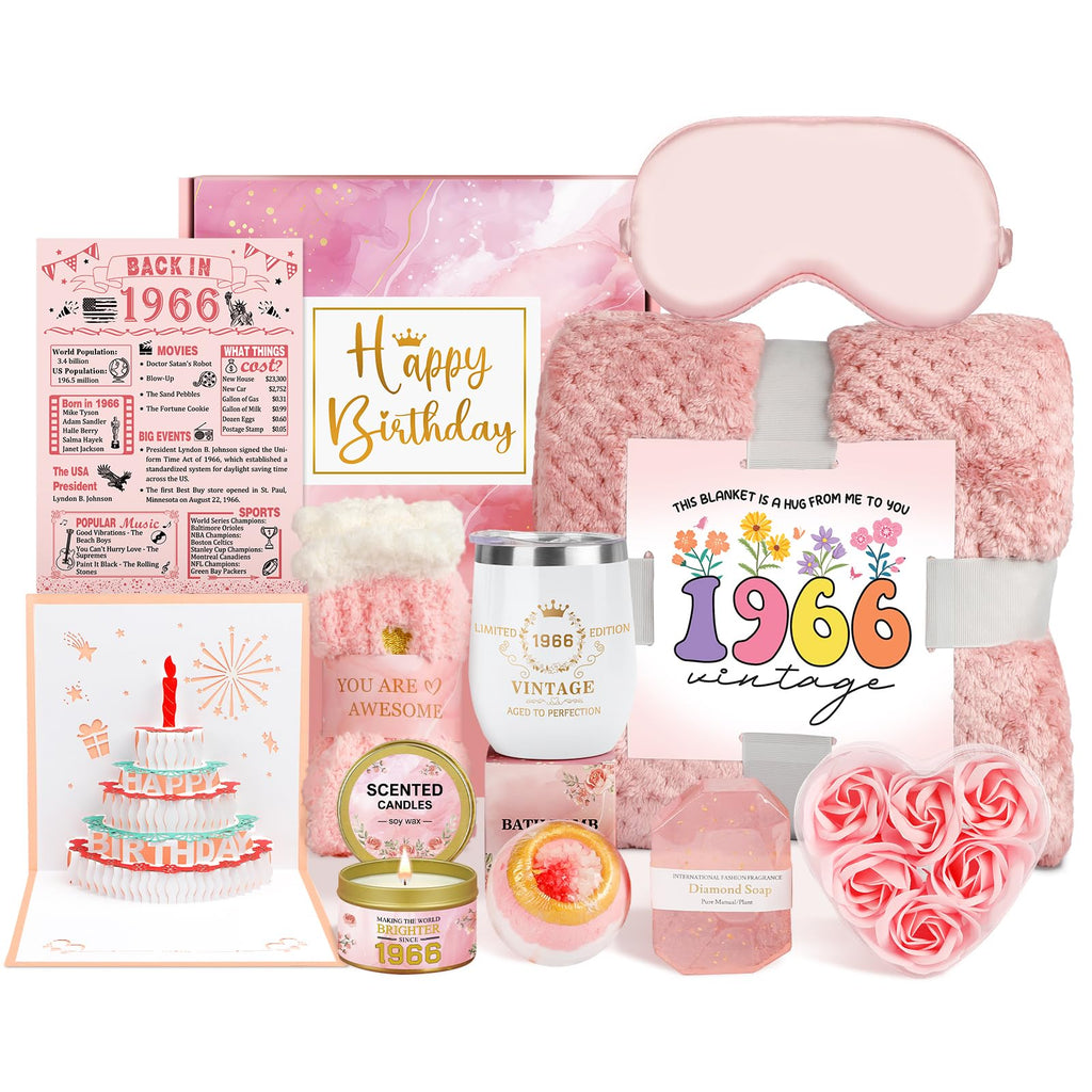 Spa Gift Basket with Blanket A2876