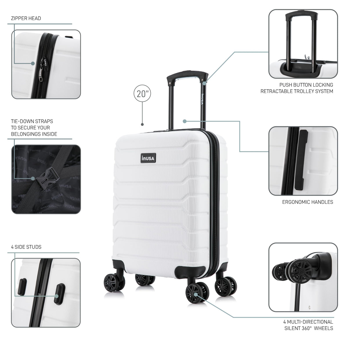 20-Inch Hardside Spinner Luggage P270