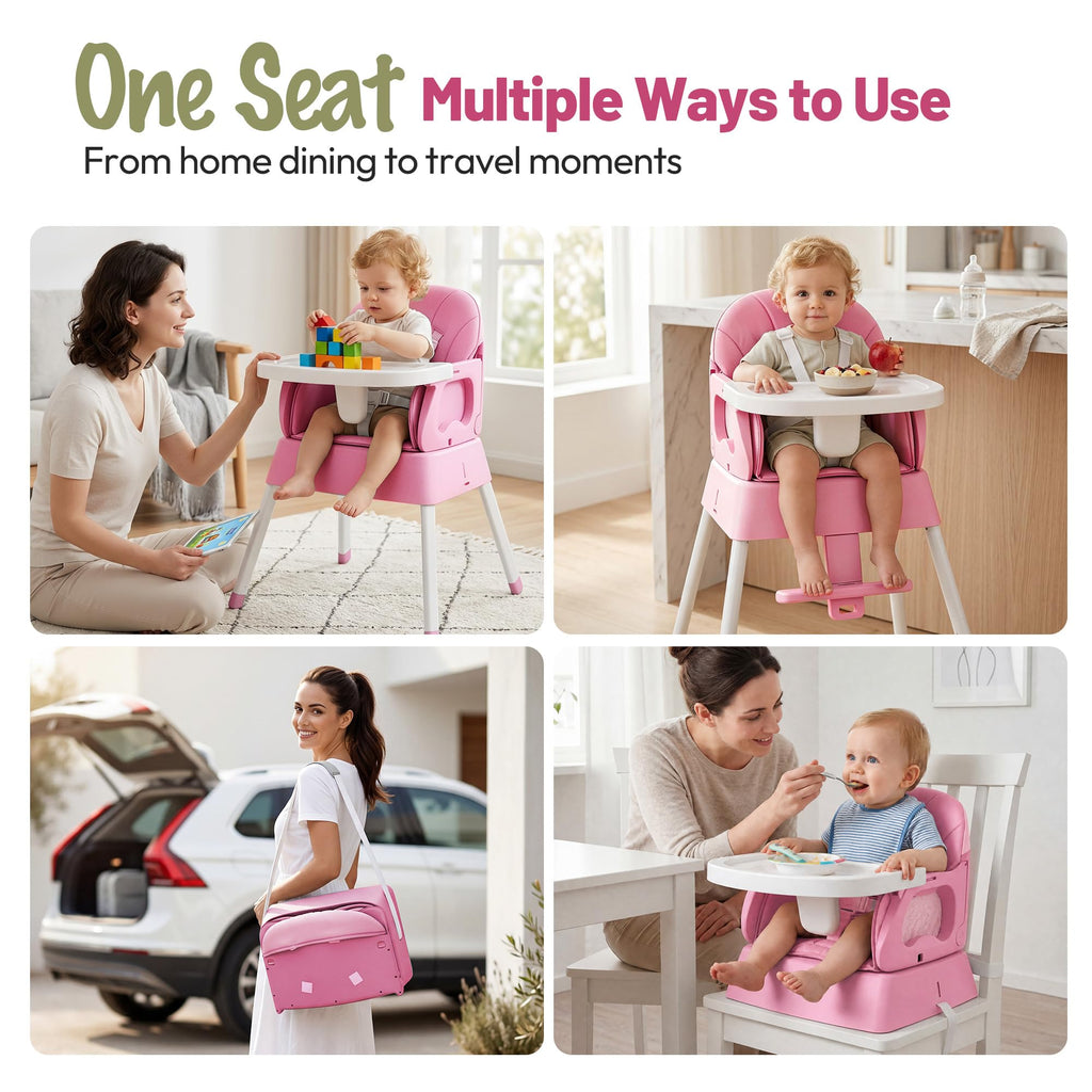 5 in 1 Foldable Baby High Chair E669