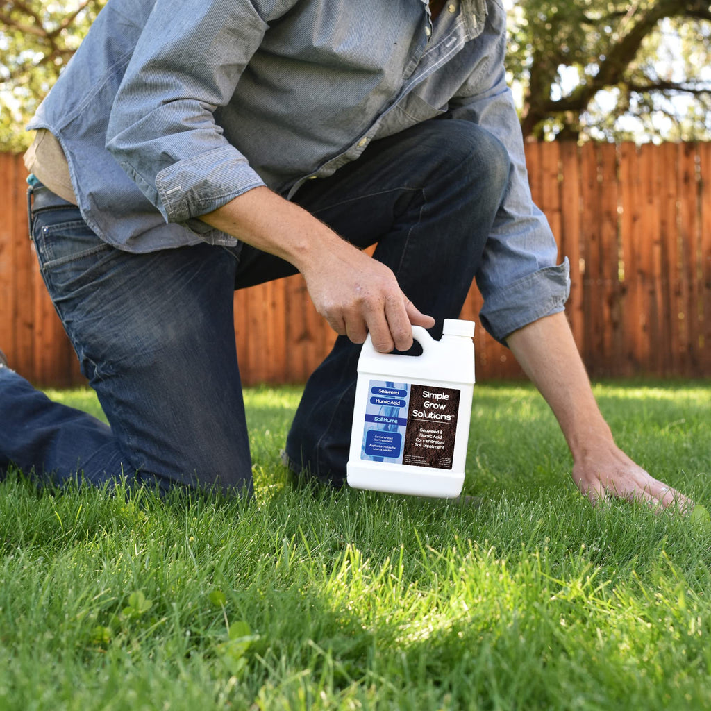 Organic Liquid Sea Kelp and Humic Acid Soil Concentrate 32 Ounce F812