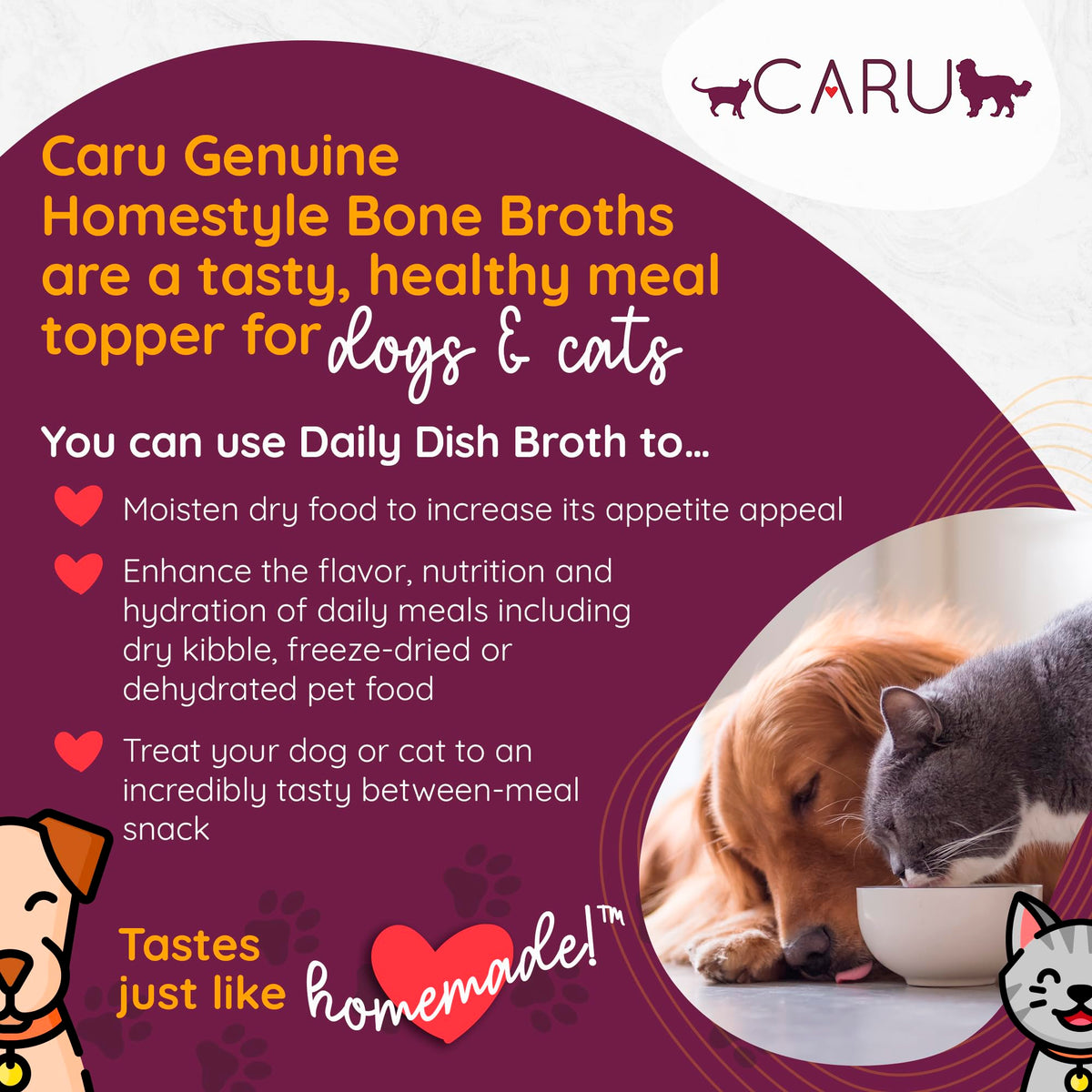 Free Range Chicken Bone Broth for Dogs and Cats 1.1 Lbs B645645