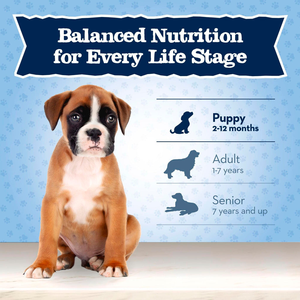 Large Breed Puppy Dry Dog Food Chicken and Brown Rice 24-lb Bag G80075