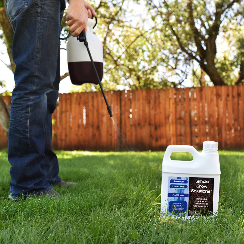 Organic Liquid Sea Kelp and Humic Acid Soil Concentrate 32 Ounce F812