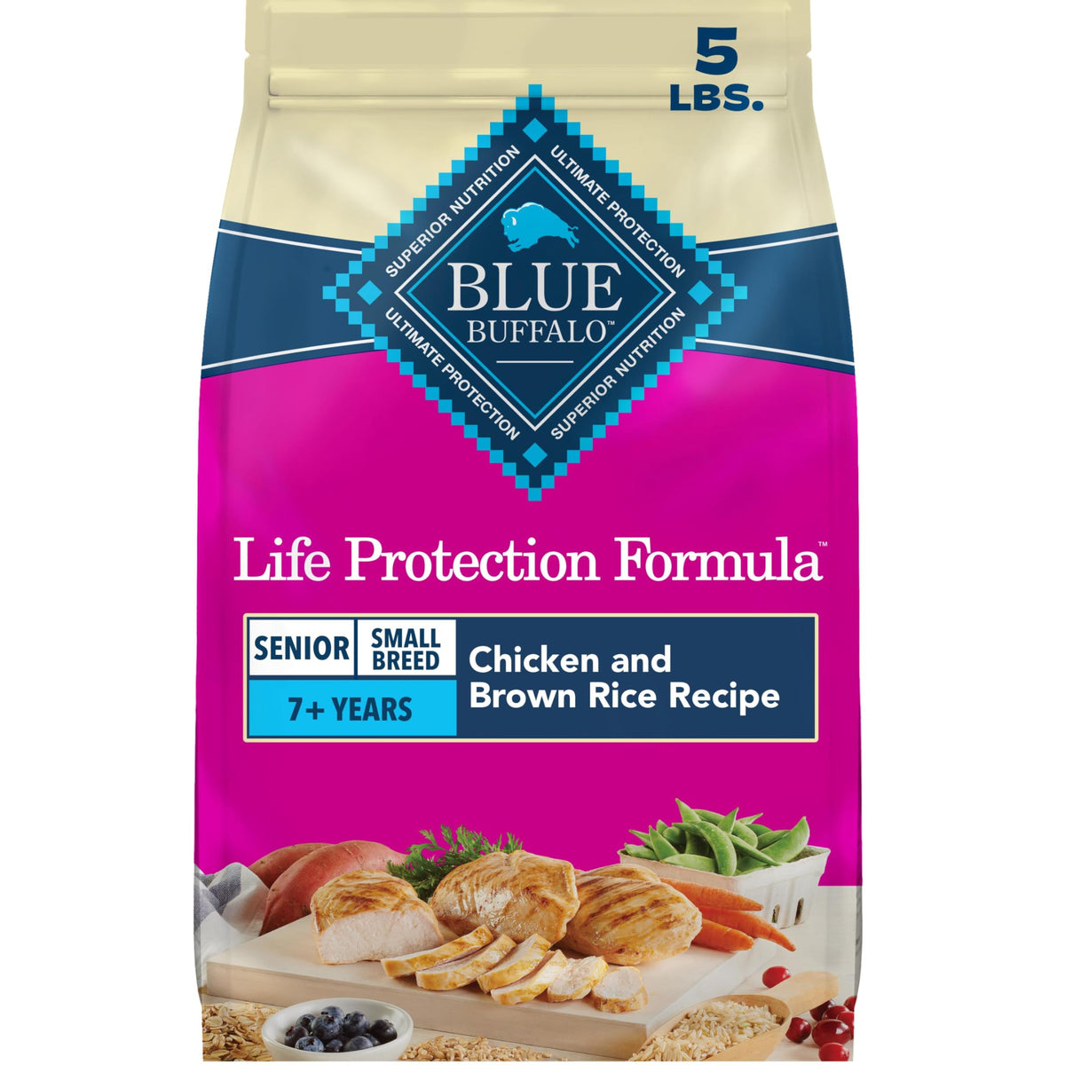 Chicken Small Senior Dog Food 5 lb U395802