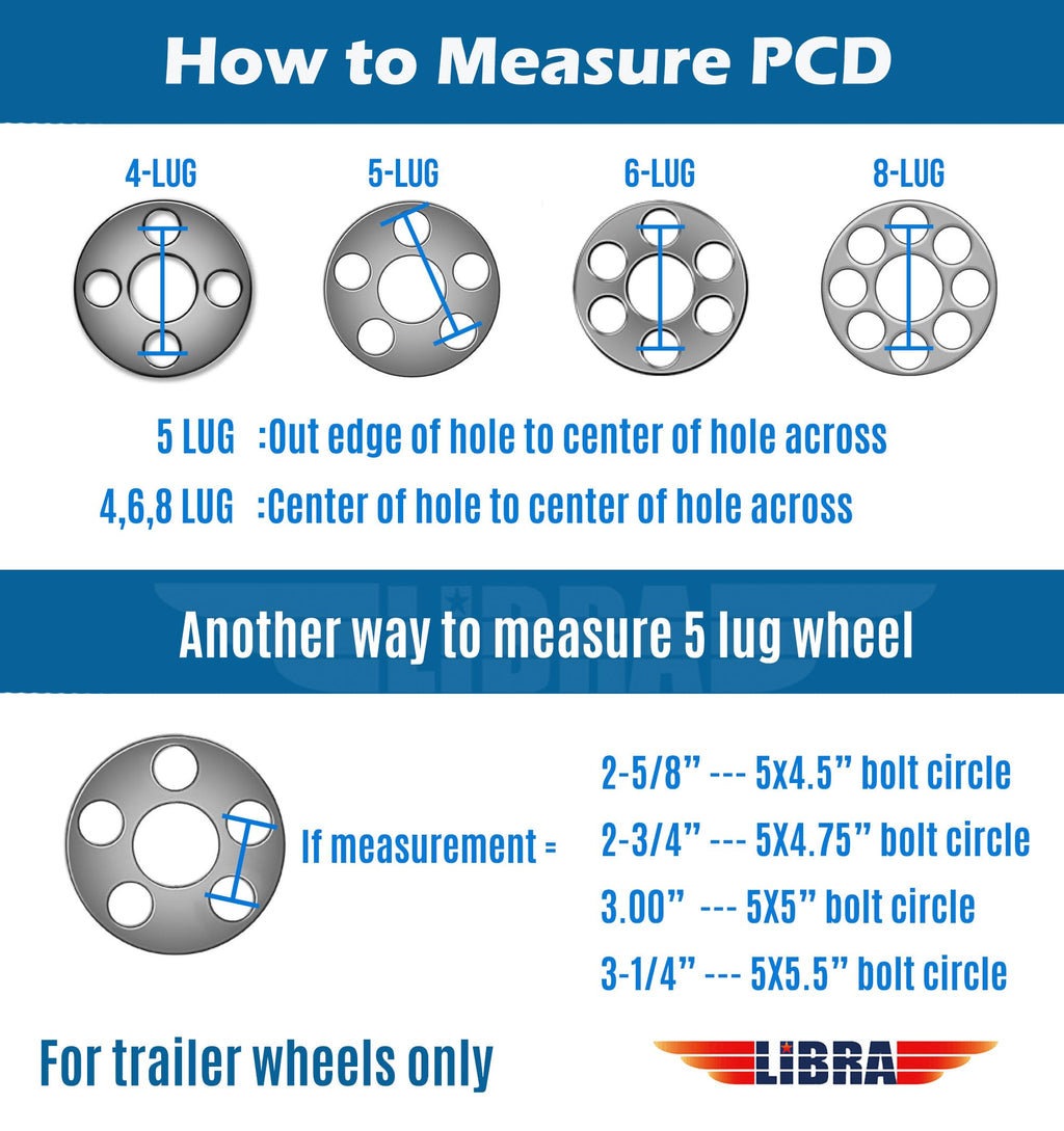 Trailer Tire Wheel ST205/75R15 8-Ply Silver Rim D694230