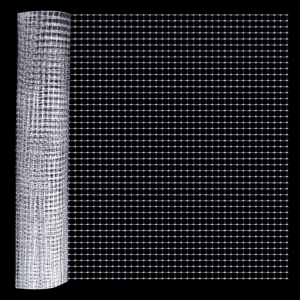 Transparent Mesh Aquarium Lid Cover 5.12 Feet X 3.37 Feet K526858