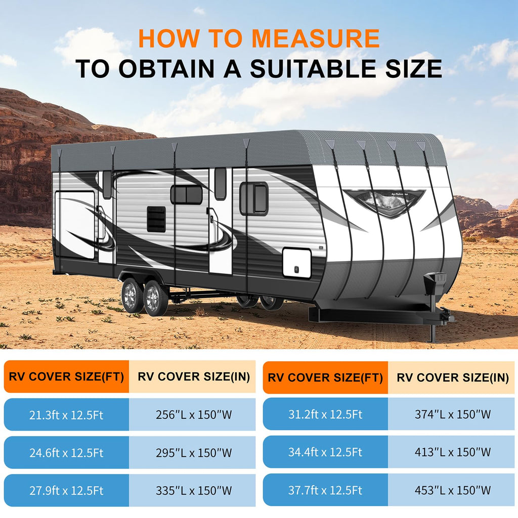 Heavy Duty Waterproof RV Roof Cover E9166