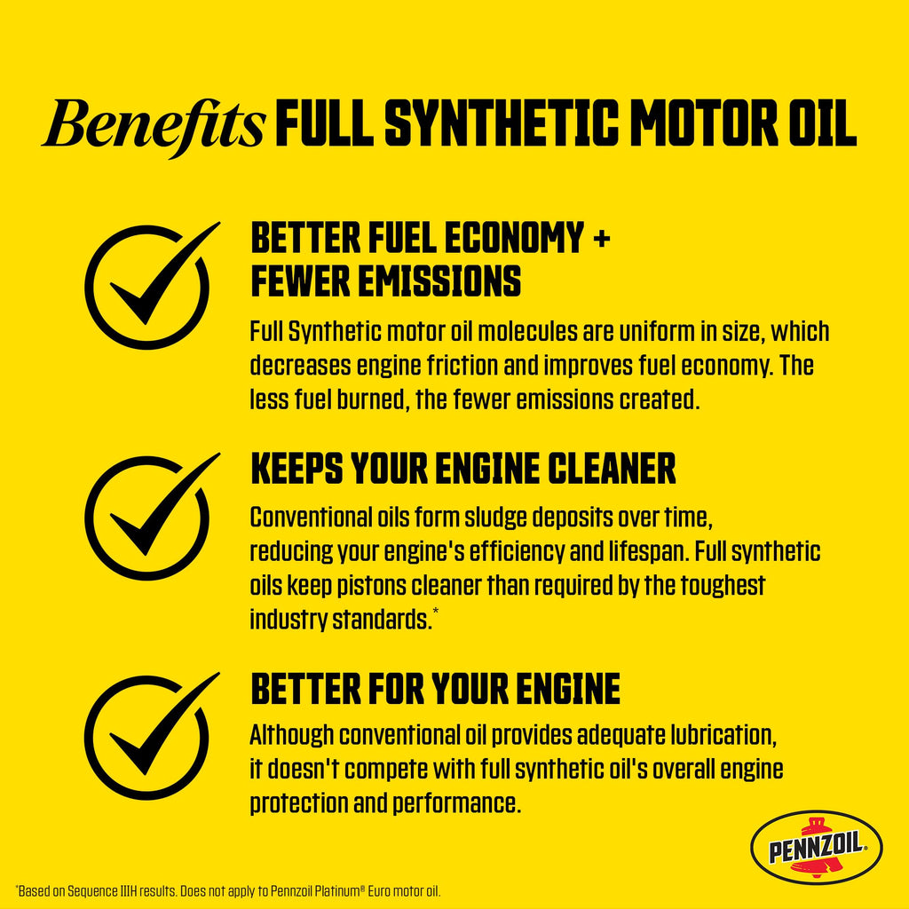 Full Synthetic 5W-30 Motor Oil, 5 Quart I8721