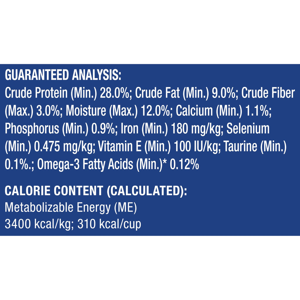 Chicken Beef Salmon Dry Cat Food 3.15 lb. Bag C206735