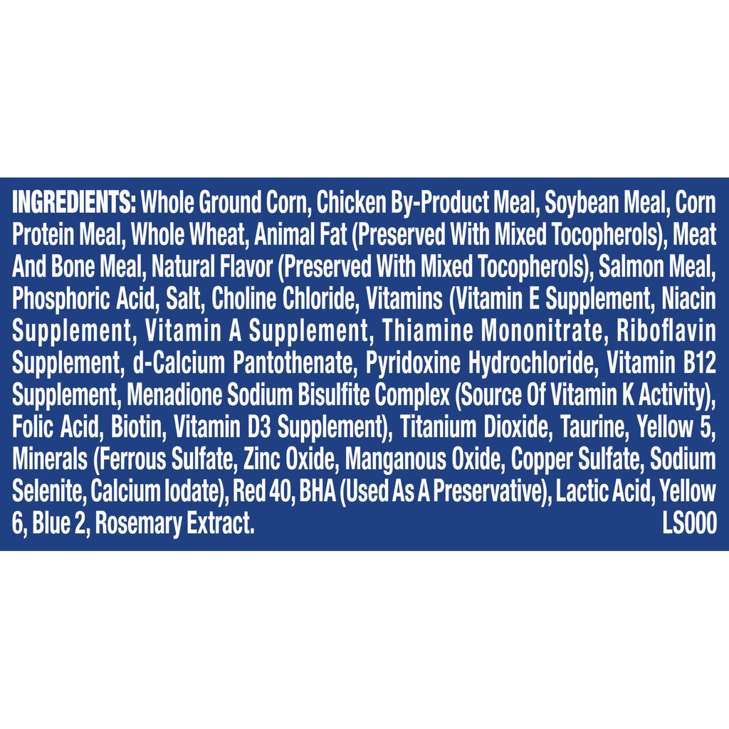 Chicken Beef Salmon Dry Cat Food 3.15 lb. Bag C206735