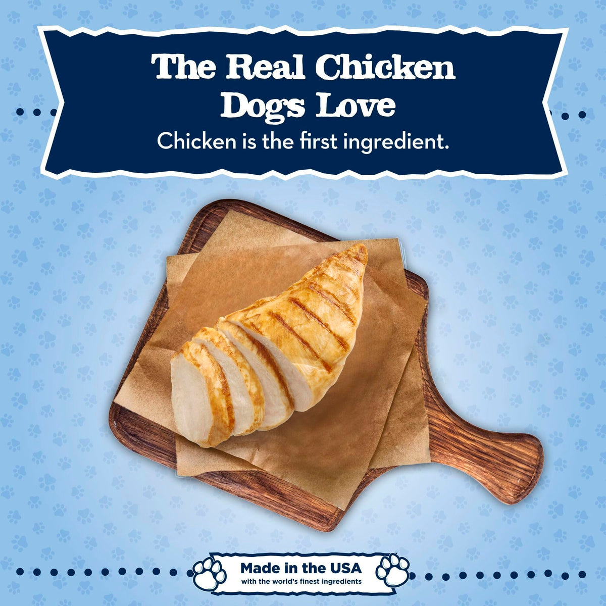 Large Breed Puppy Dry Dog Food Chicken and Brown Rice 24-lb Bag G80075