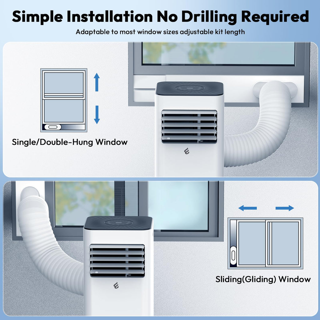 10,000 BTU Portable Air Conditioner with Remote M17644