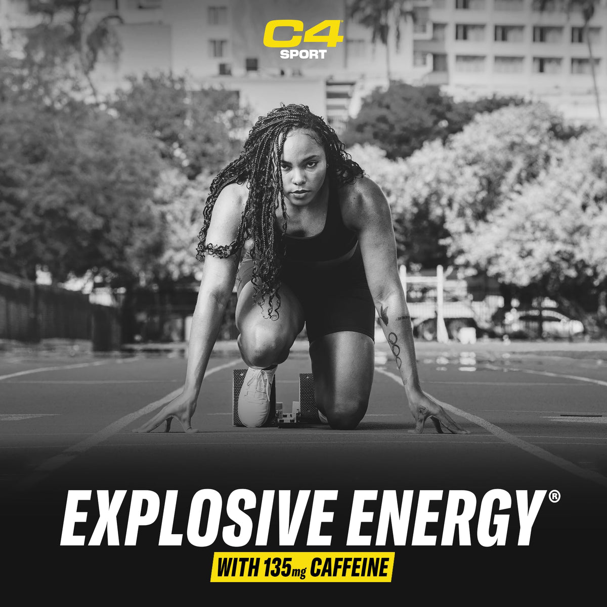 Pre Workout Powder with 135mg Caffeine, Blue Raspberry, 30 Serv Z848
