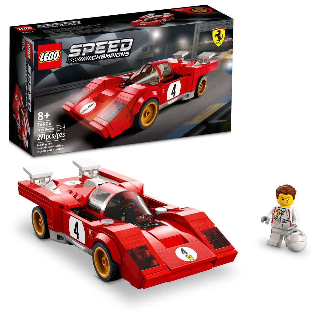 Red Race Car Building Set with Racing Driver Minifigure V403182