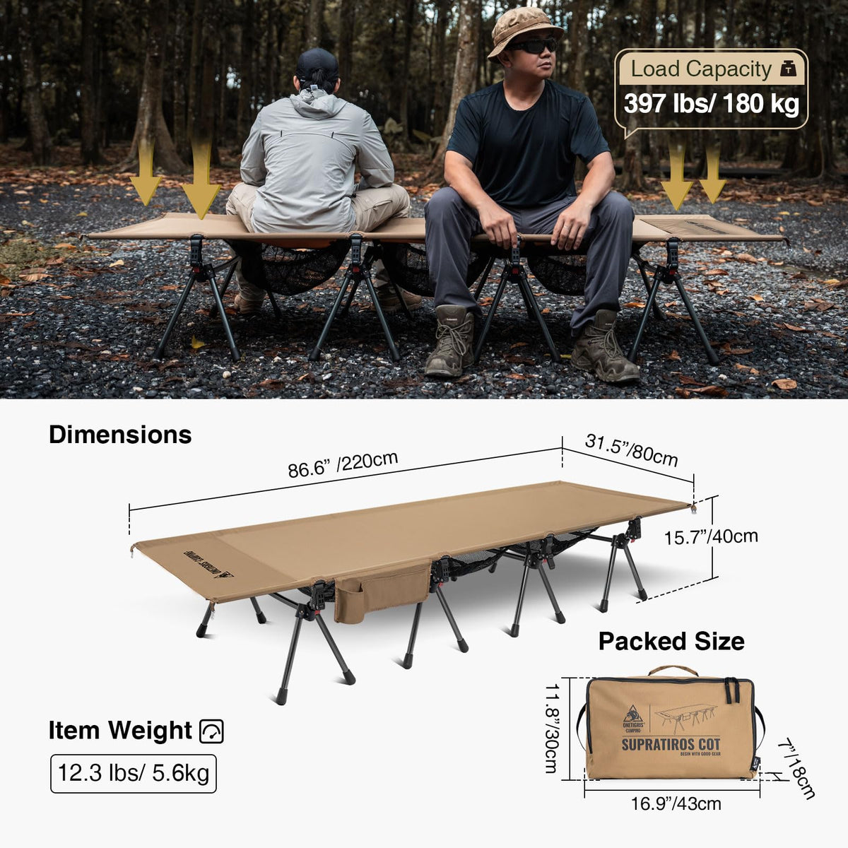 Camping Cot U9077