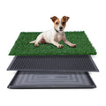 20"x25" Artificial Grass Dog Potty Pad with Tray Z945125