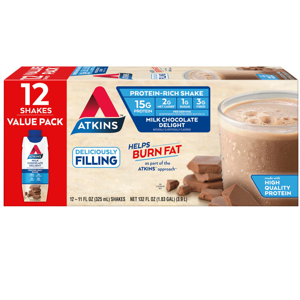 Milk Chocolate Vanilla Protein Shake, 15g Protein, 2g Net Carb D155162