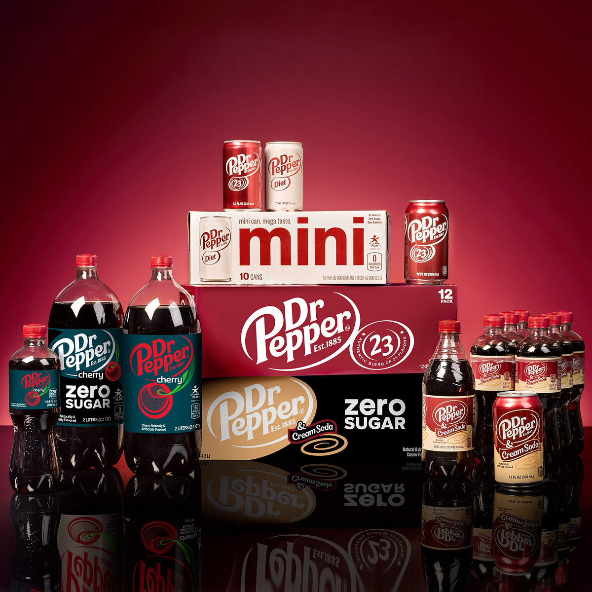 Zero Sugar Soda 12 fl. oz. Cans 12 Pack Pack of 2 Z565
