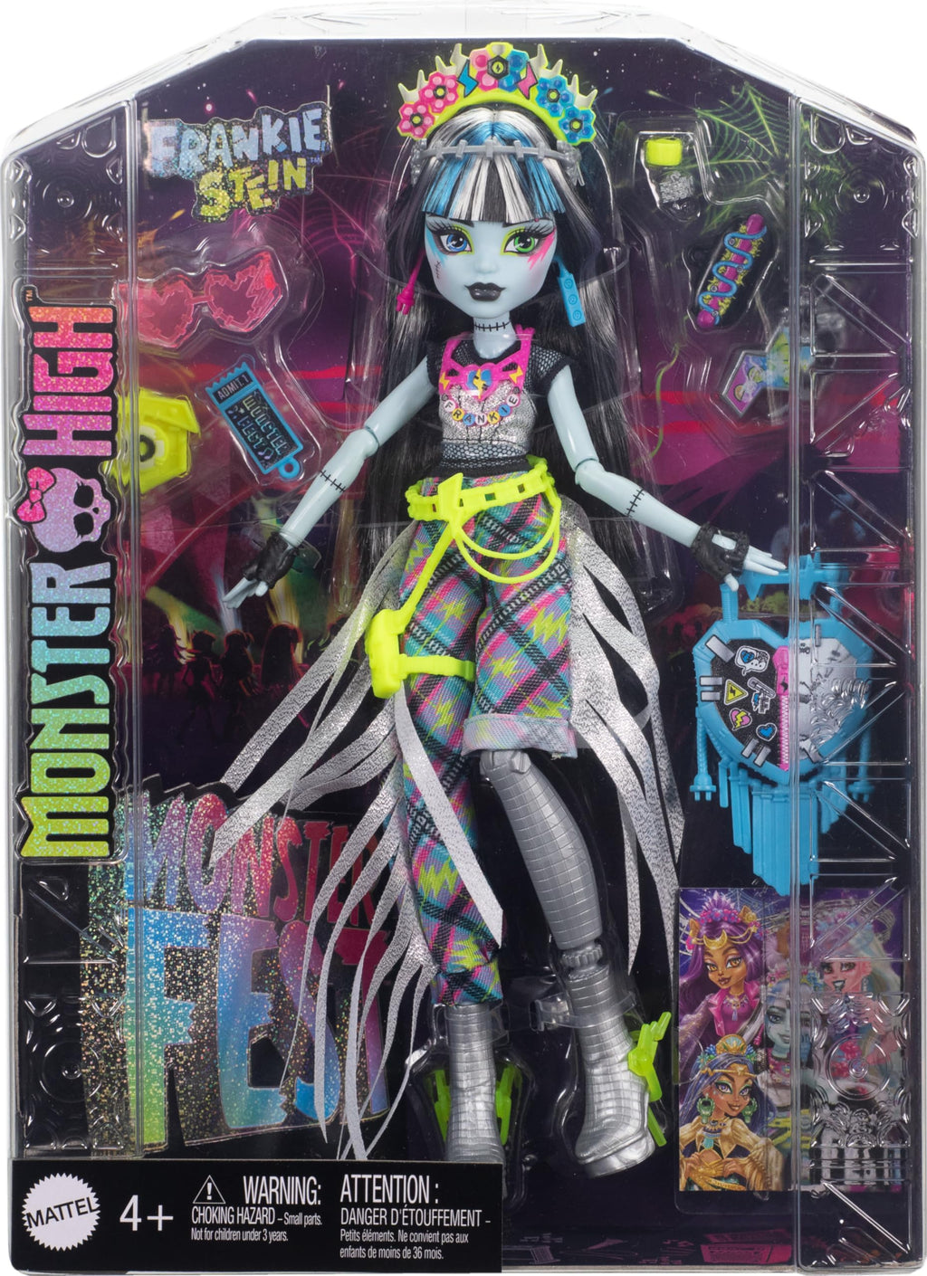 Monster High Doll with Glam Outfit & Festival Themed Accessories H2027