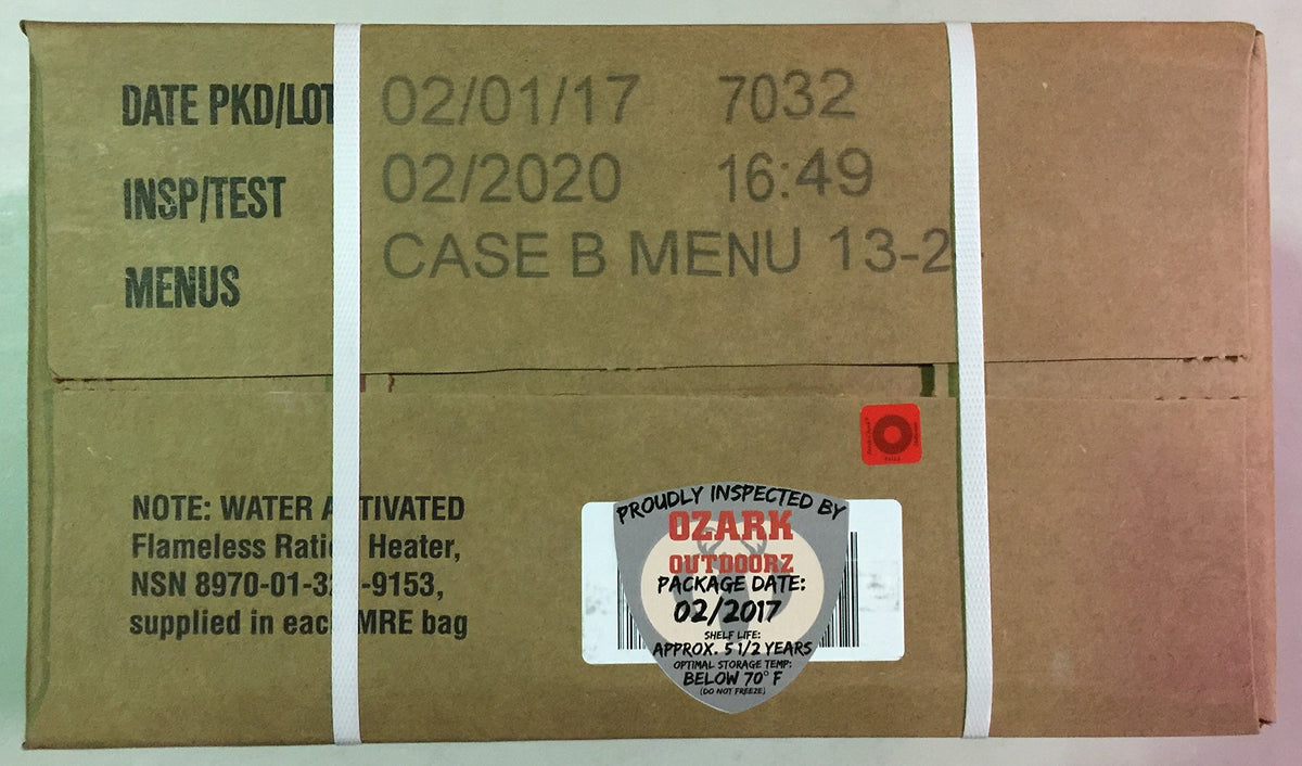 24 Meals Military Surplus Meal Ready to Eat T371