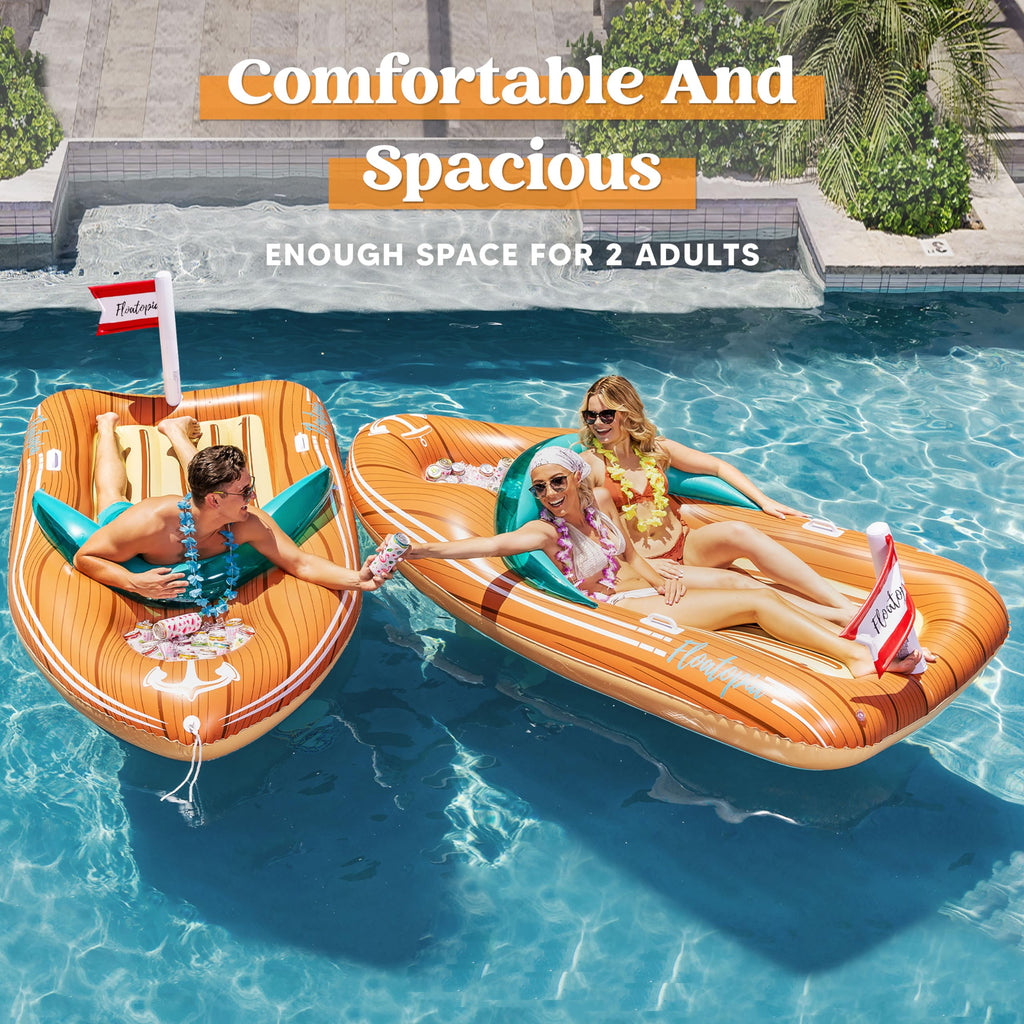 Inflatable Boat Float with Cooler O971