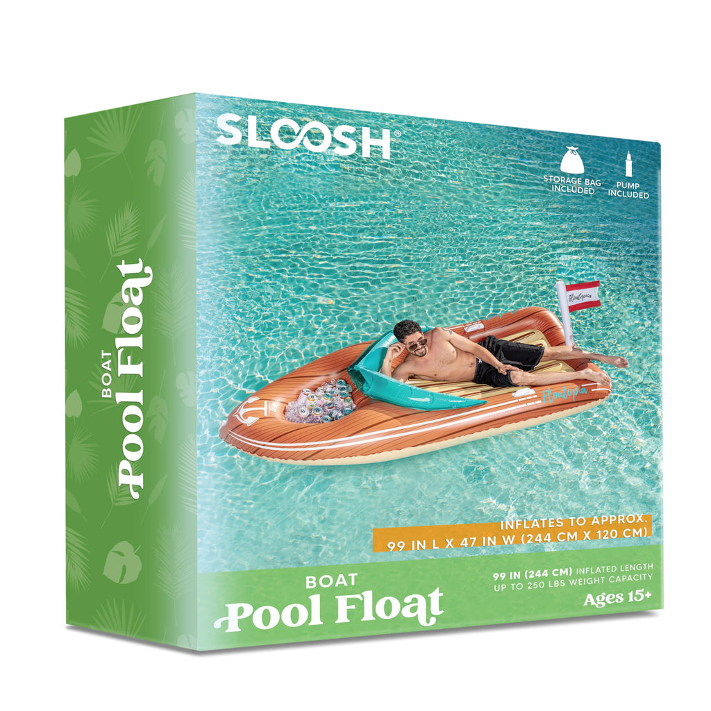 Inflatable Boat Float with Cooler O971