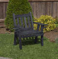 Pressure Treated Outdoor Bench with Cup Holders X295540